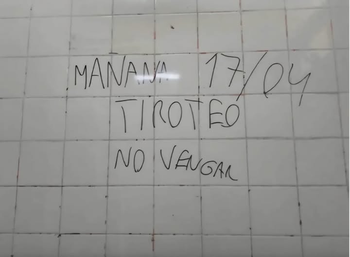 Ola de amenazas bajo la consigna «Mañana tiroteo»