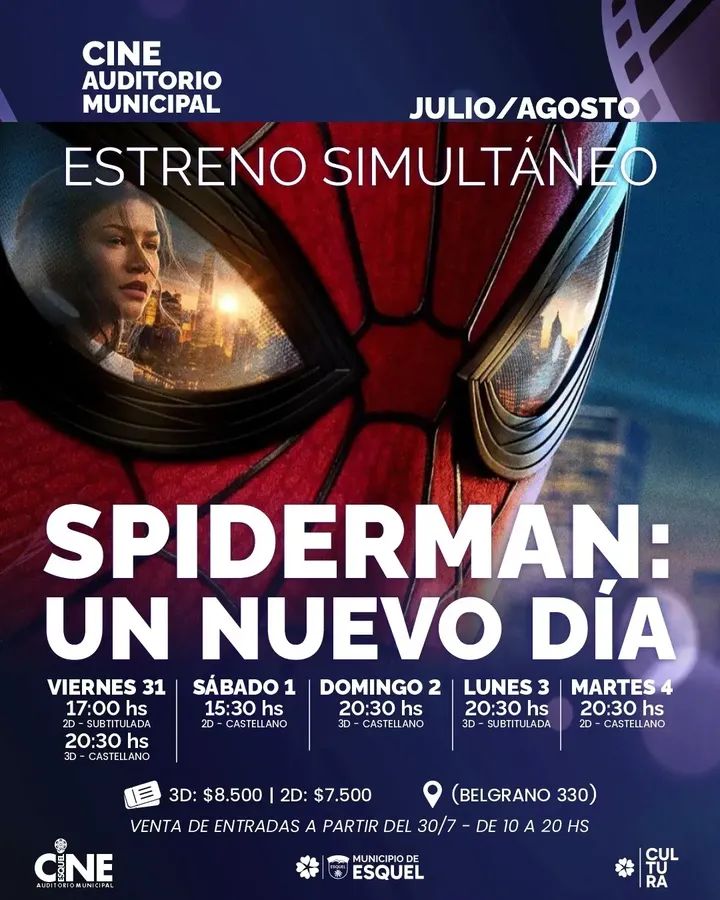 SPIDER MAN: UN NUEVO DÍA  ¡ESTRENO EN SIMULTÁNEO!