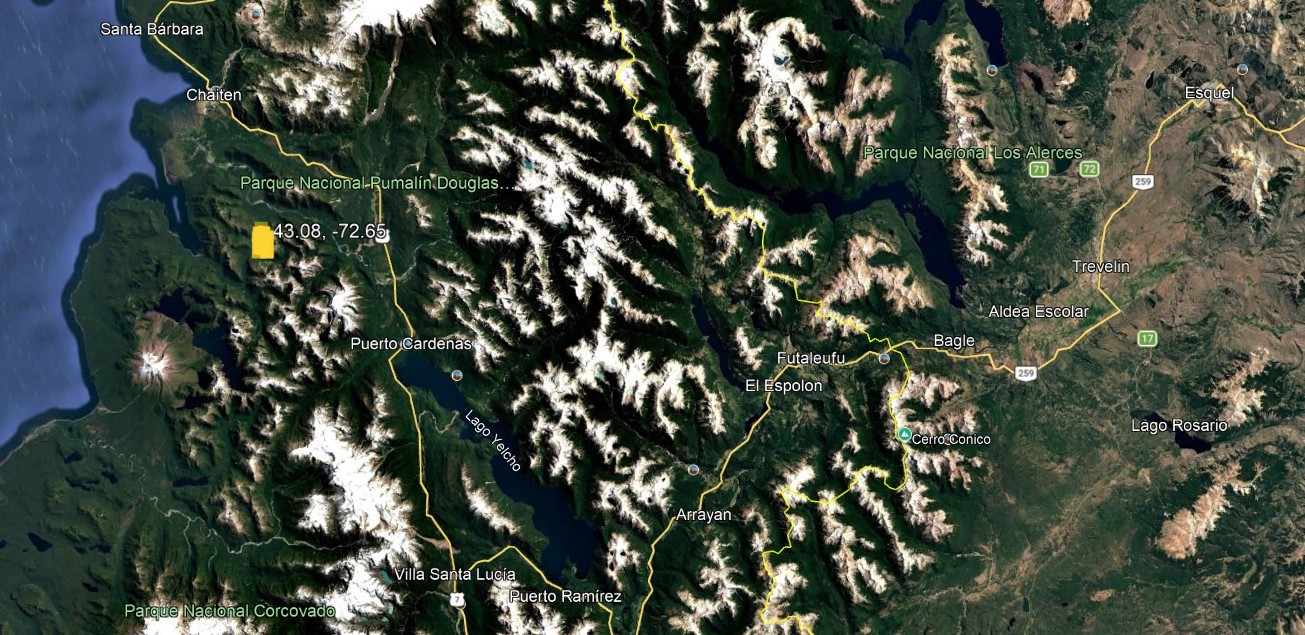 Sismo en la cordillera: un movimiento con epicentro en Chaitén se sintió en la zona de Trevelin