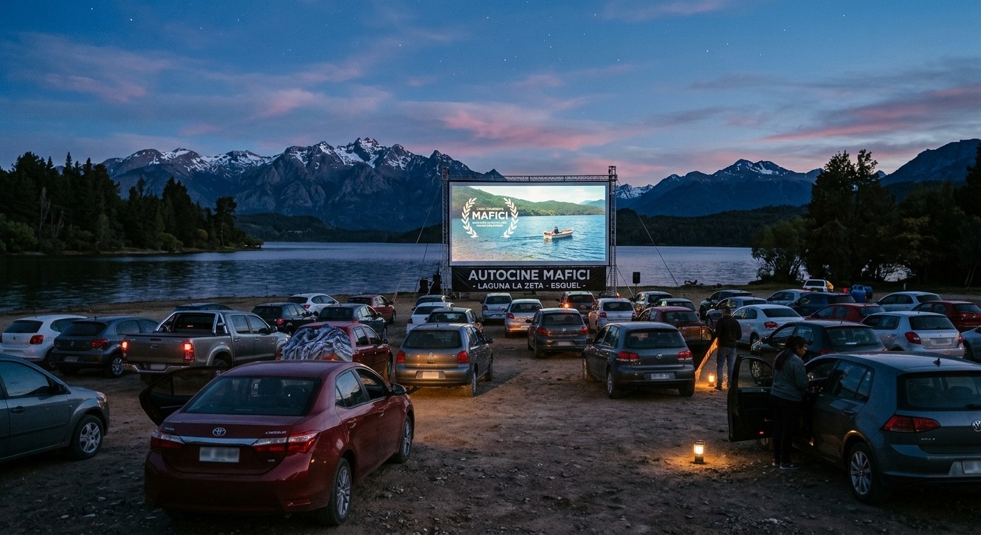 El Festival Internacional de Cine MAFICI desembarca en Esquel con autocine en La Zeta y la visita de Romina Richi